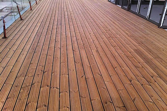 Thermowood Deck